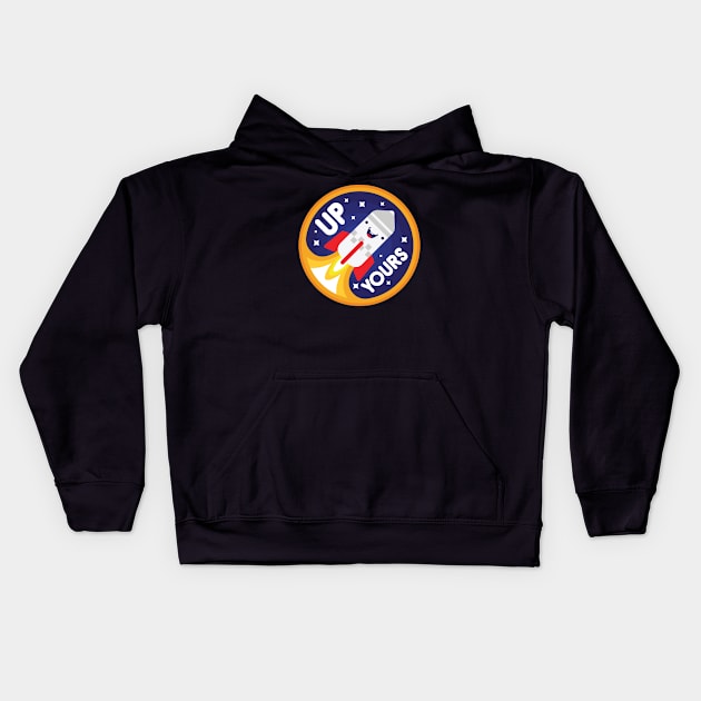 Up Yours Kids Hoodie by jthreeconcepts